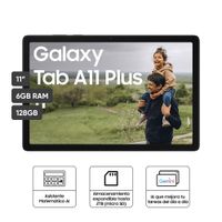 Tablet SAMSUNG Galaxy A11+ 11"" 6GB 128GB Gris