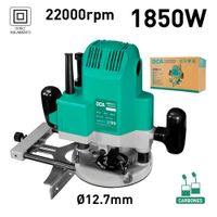 RUTEADORA 1850W 12.7MM 22000 MIN 6.0KG HIGH EFFICIENCY