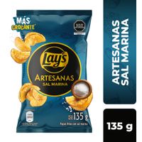 Papas Fritas LAY'S Artesanas Sal Marina Bolsa 135g