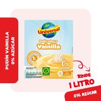 Pudín Sin Azúcar UNIVERSAL Sabor a Vainilla Caja 19g