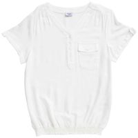 Blusa Manga Corta Bolsillos Mujer SINGULAR