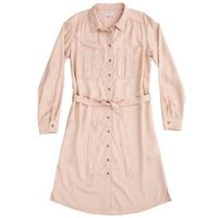 Vestido Denim Manga Larga Mujer SINGULAR