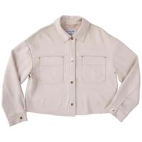 Casaca Suede Broches Mujer SINGULAR
