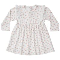 Vestido de Algodón Manga Larga Bebé Niña BABY EUREKA