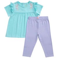 Conjunto Polo + Pantalón de Manga Larga Bebé Niña BABY EUREKA
