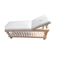 CAMILLA DE MADERA CON RESPALDO GRADUABLE GER 8