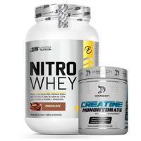 NITRO WHEY 1 KG CHOCOLATE Y CREATINA DRAGON 300 GR