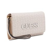 Billetera Mujer Guess Color Almendra Dorado