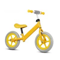Bicicleta Infantil De Balance Niño Niña Aro 12 Amarillo