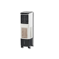 Enfriador de Aire Evaporativo Portatil 4 velocidad - cpw18 -  blanco