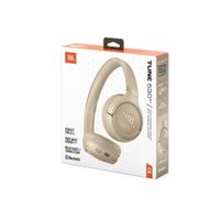 Audífonos JBL Tune 530BT Bluetooth 6.0 76 Horas Beige JBLT530BTBEGAM