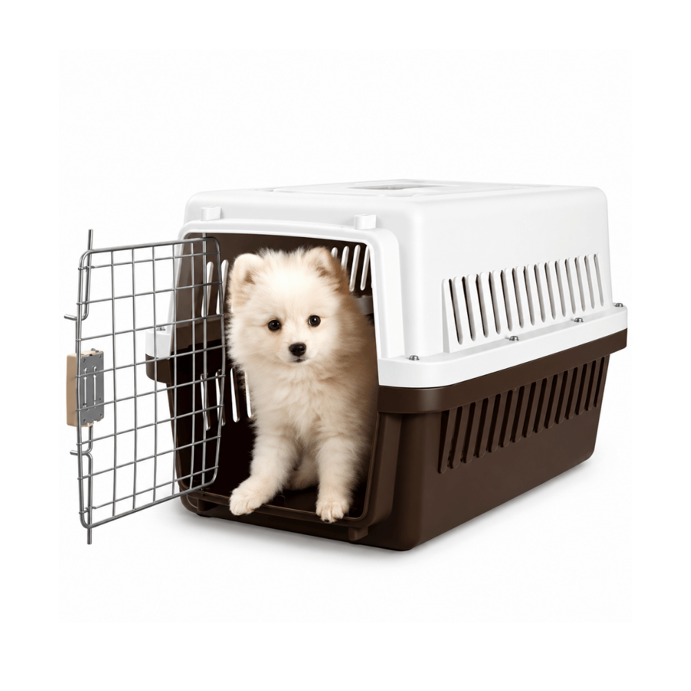 KENNEL L60 - TRANSPORTADOR PARA MASCOTAS - MARRÓN OSCURO