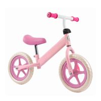 Bicicleta Infantil De Balance Niño Niña Aro 12 Rosa