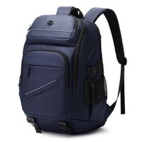 Mochila Urbana K0001 Impermeable Viaje Laptop Azul