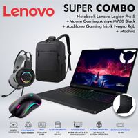 LAPTOP GAMING LENOVO LEGION PRO 5 AMD RYZEN 9 8945HX MEMORIA 32GB DISCO 1TB 83LT002MLMCDSPE
