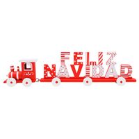 Adorno DECO HOME Trencito Dulce Navidad