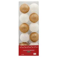 Luces LED x10un DECO HOME Redondas