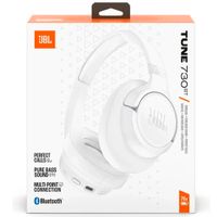 Audífonos JBL Tune 730BT Bluetooth 6.0 76 Horas Blanco JBLT730BTWHTAM