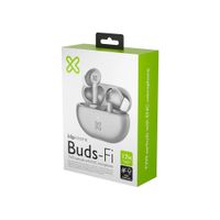 Audífonos Klip Xtreme Buds-Fi TWS Bluetooth 5.4 ENC IPX4 Blanco KTE-015WH