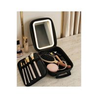 Neceser De Maquillaje Con Espejo Mini Maletin organizador de maquillaje