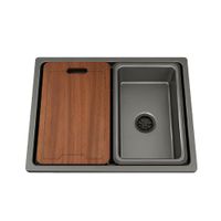 Lavadero de Cocina de Acero Inoxidable Plomo