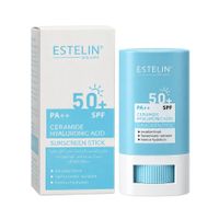 Protector Solar Barra Ceramida Y Acido Hialuronico SPF 50 - ESTELIN