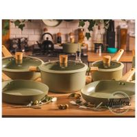 Cacerola Antiadherente Olive 18cm con Tapa HUDSON