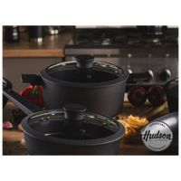 Cacerola / Olla de Aluminio Antiadherente Daily 20cm con Tapa HUDSON