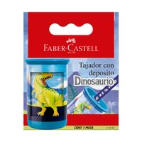 Sacapuntas FABER CASTELL Dinos Azul