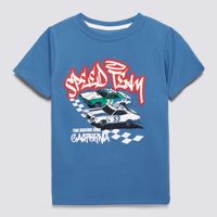 Polo Manga Corta Niño Gam Estampado Circus