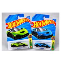 Hot Wheels 2-Pack McLaren Autos a Escala Coleccionables