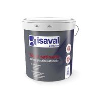 Pintura Satinada Antihongos y Antibacterial  - Súper Satinado 4L Isaval