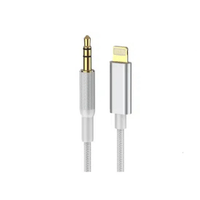 CABLE DE AUDIO LIGHTNING A JACK 3.5MM AUDIO 1M  LDNIO