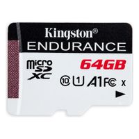 Tarjeta Micro SD Kingston Endurance 64GB microSDXC UHS-I U1 A1 Clase 10