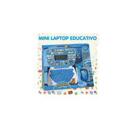 Mini Laptop Infantil Educativa Didáctica para Niños Color Azul