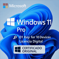 Microsoft Windows 11 Pro para 10 Dispositivos