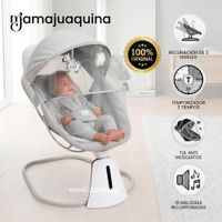 Mecedora Eléctrica para Bebé AURA Edición Exclusiva Light Gray