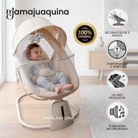 Mecedora Eléctrica para Bebé AURA Edición Exclusiva Beige
