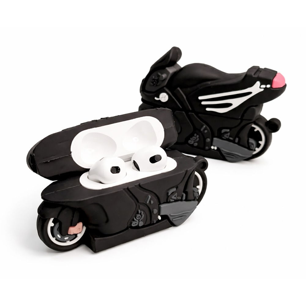 Audífonos Bluetooth Inalámbricos con Estuche Moto black
