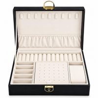 Caja Joyero Elegante para Mujer Organizador de Anillos y Accesorios