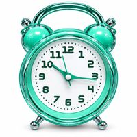 Reloj Despertador Analógico de Mesa Diseño Vintage-H