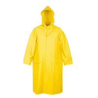 Protector de pvc Capotin con Capucha Impermeable Amarillo