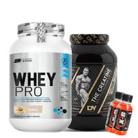 WHEY PRO 1 KG COOKIES  Y CREATINA DORIAN 1 KG Y 2 BOTELLITAS XB