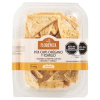 Pita Chips Orégano y Tomillo LA FLORENCIA Bandeja 150g
