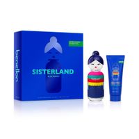 Perfume Benetton Sisterland Blue Neroli - Eau de Toilette para Mujer 80 ml + Body Lotion 75 ml