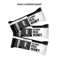 LevroIso Whey 3 servicios / Sachet Proteina Isolatada - Chocolate