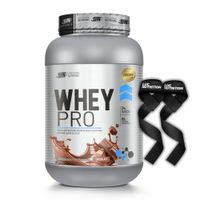 Proteina Whey Pro 1 KG - Chocolate + Straps