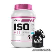 Iso Fit 1.1 kg Proteina Isolatada Fitfem - Vainilla + Portaproteina