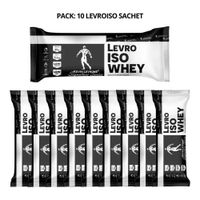 LevroIso Whey 10 servicios / Sachet Proteina Isolatada - Chocolate