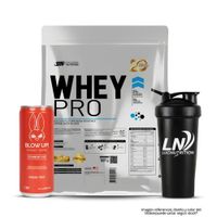 Proteina Whey Pro 5 KG - Chocolate + Shaker + 2 Sachet BIGM